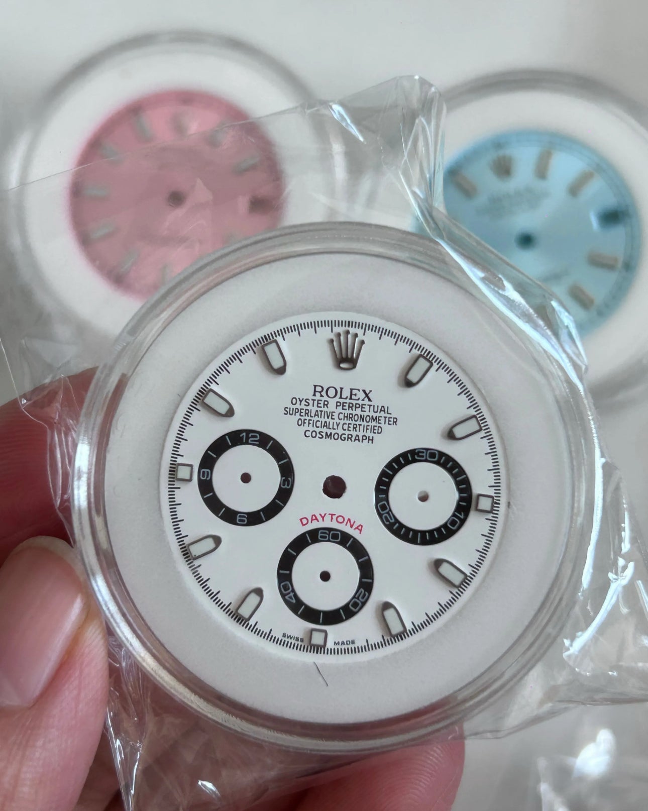 Rolex Daytona watch dials