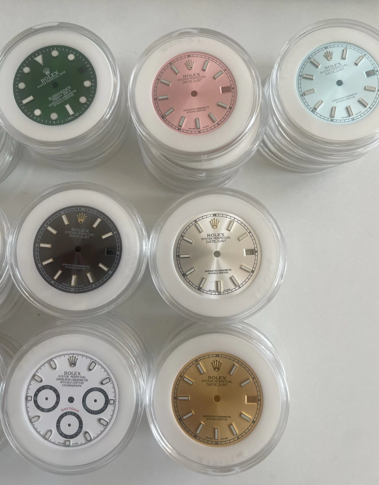Rolex Daytona watch dials
