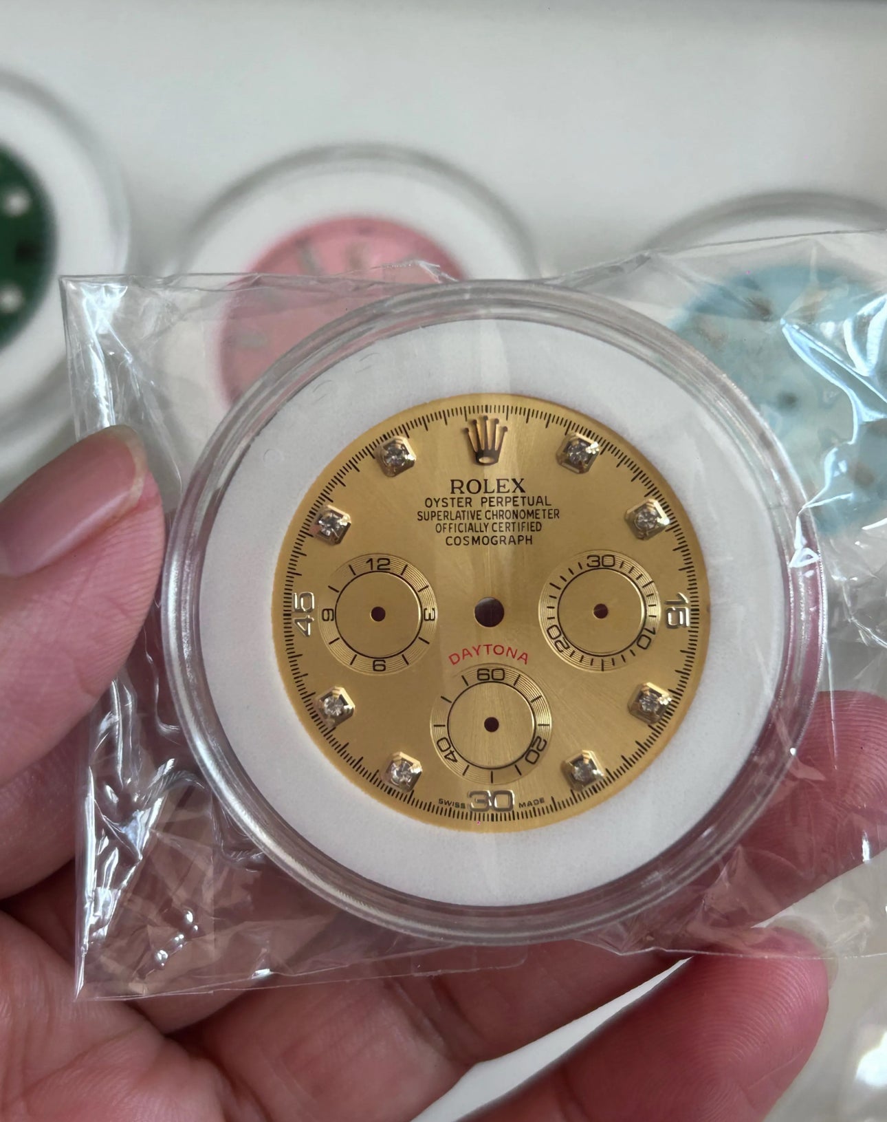 Rolex Daytona watch dials